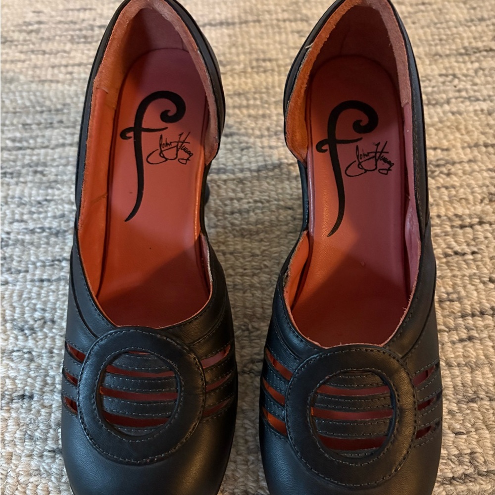 Vintage John Fluevog Black Women's Friends Size 7.5
